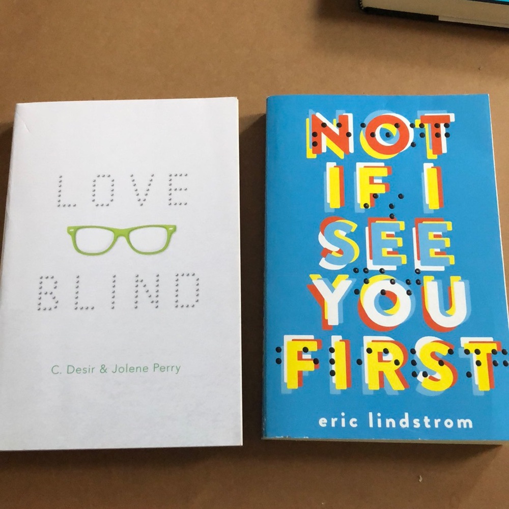 Love blind and not if I see you first. Two books